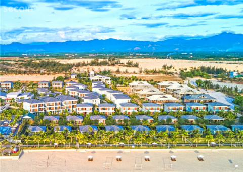 Ngói màu cao cấp Secoin tại Khu du lịch sinh thái Sao Biển, Quảng Bình